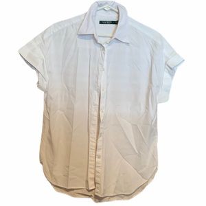 White Cotton Summer Blouse by Raul Lauren